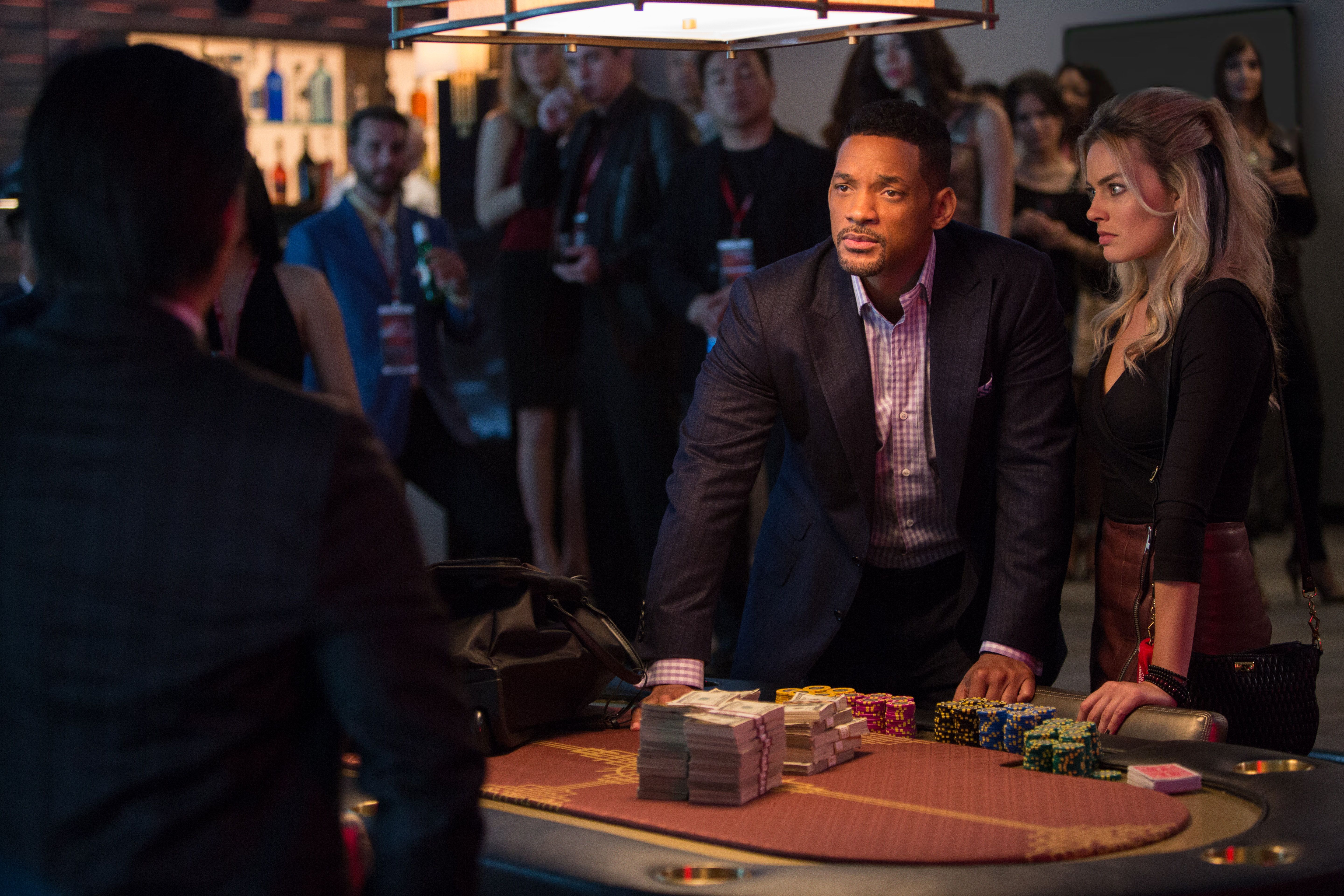 'Focus' Clips and Behind-the-Scenes Footage Starring Will Smith and Margot Robbie ...5760 x 3840