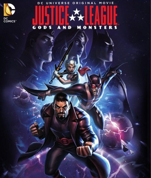Image result for justice league gods and monsters poster