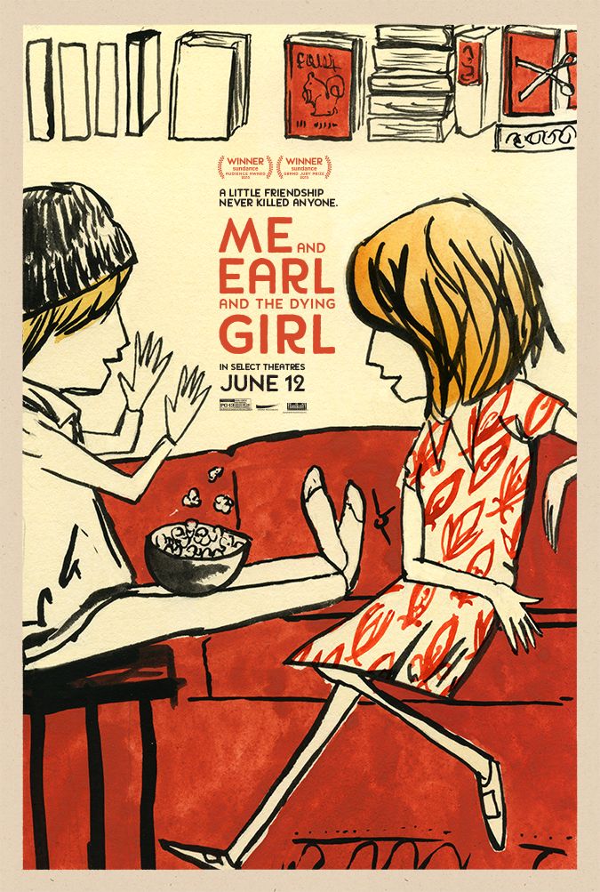 Risultati immagini per me earl and the dying girl poster