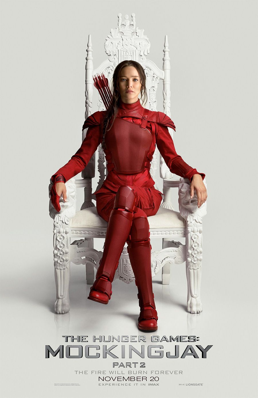 Jennifer Lawrence in The Hunger Games Catching Fire 
