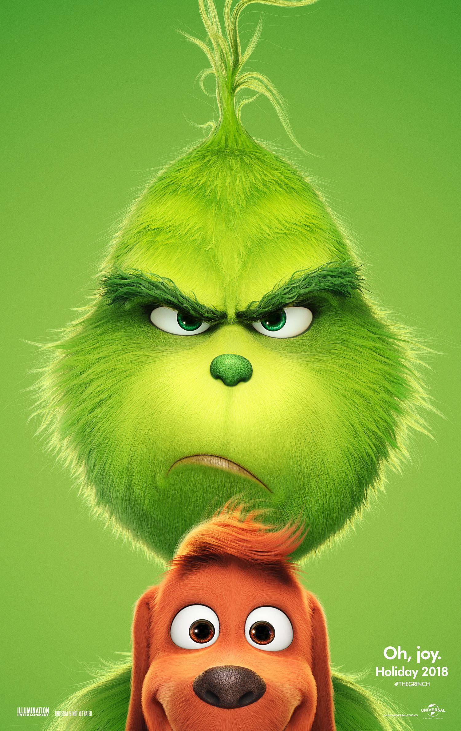 New The Grinch Movie Poster Further Reveals Animated Film Collider