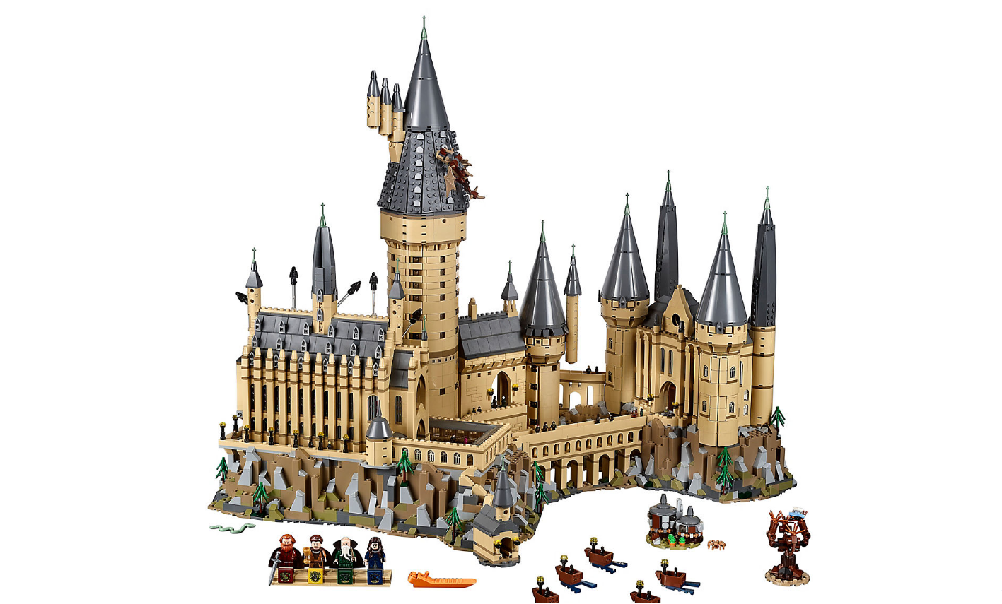 6000 piece lego harry potter hogwarts castle costs 400