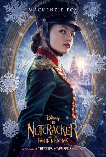 nutcracker poster mackenzie foy Check Out These Colorful Character Posters for Disney's The Nutcracker and the Four Realms