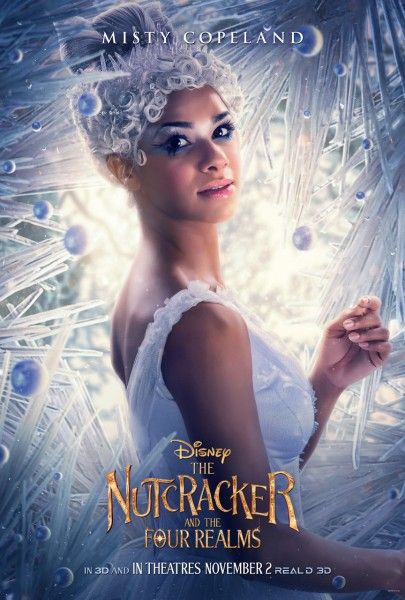 nutcracker poster misty copeland Check Out These Colorful Character Posters for Disney's The Nutcracker and the Four Realms