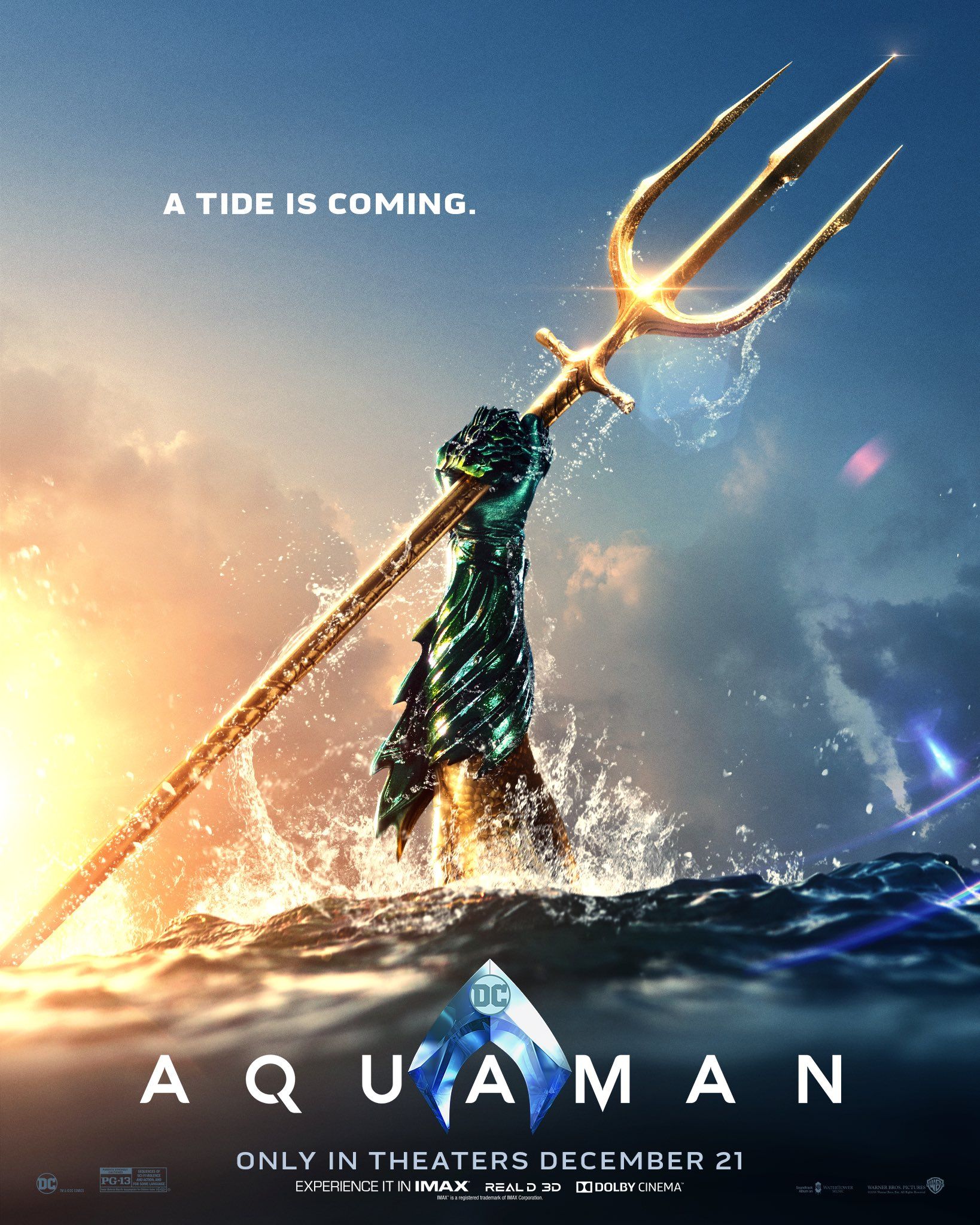New Aquaman Poster Breaks The Surface Collider