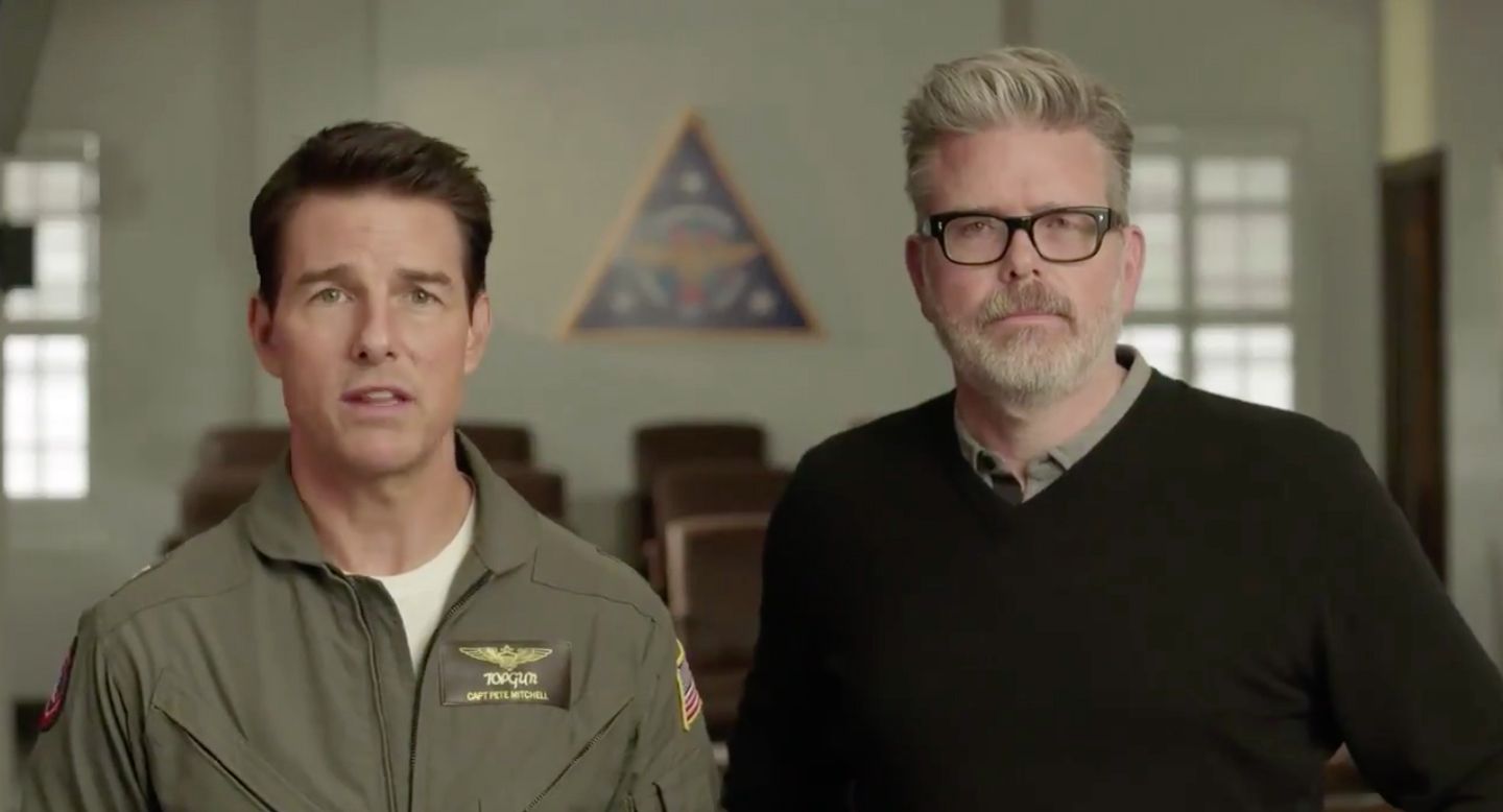 Tom Cruise Delivers Anti-Motion Smoothing PSA from Top Gun 2 Set | Collider
