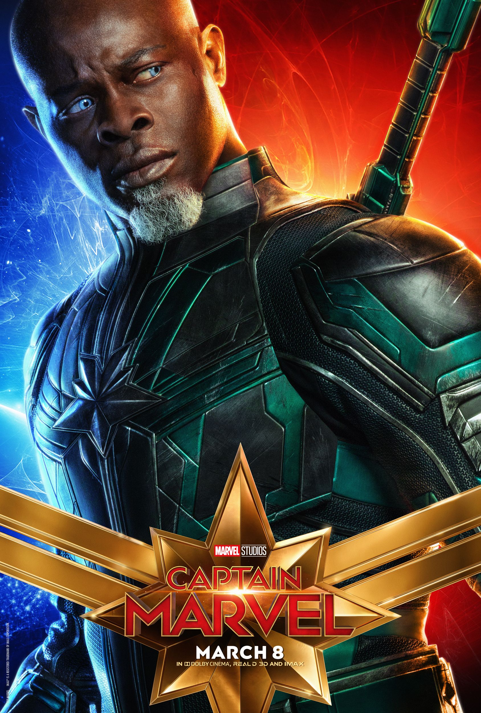 Captain Marvel Character Posters Reveal Brie Larson, Goose, and More | Collider