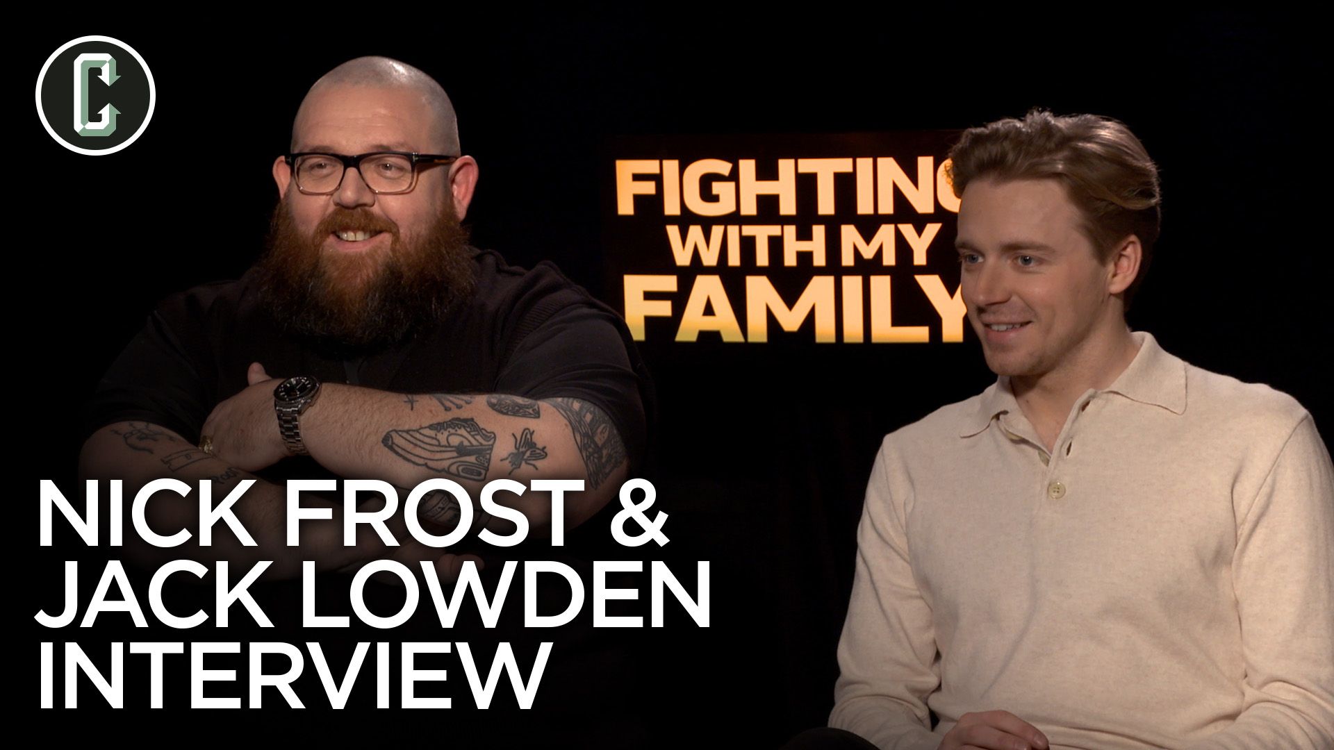 Nick Frost & Jack Lowden on Fighting With My Family and Stephen Merchant | Collider