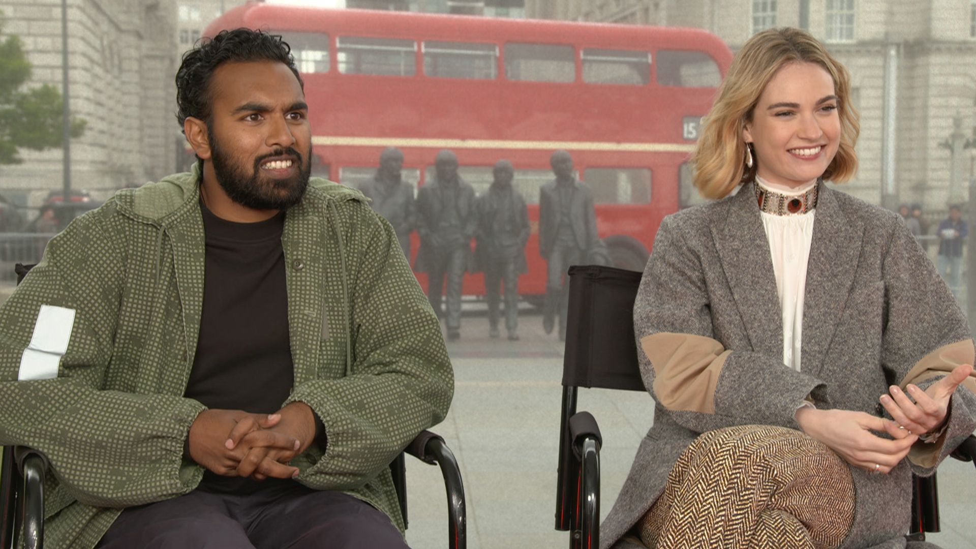 Yesterday: Lily James and Himesh Patel on Feel Good Movies | Collider