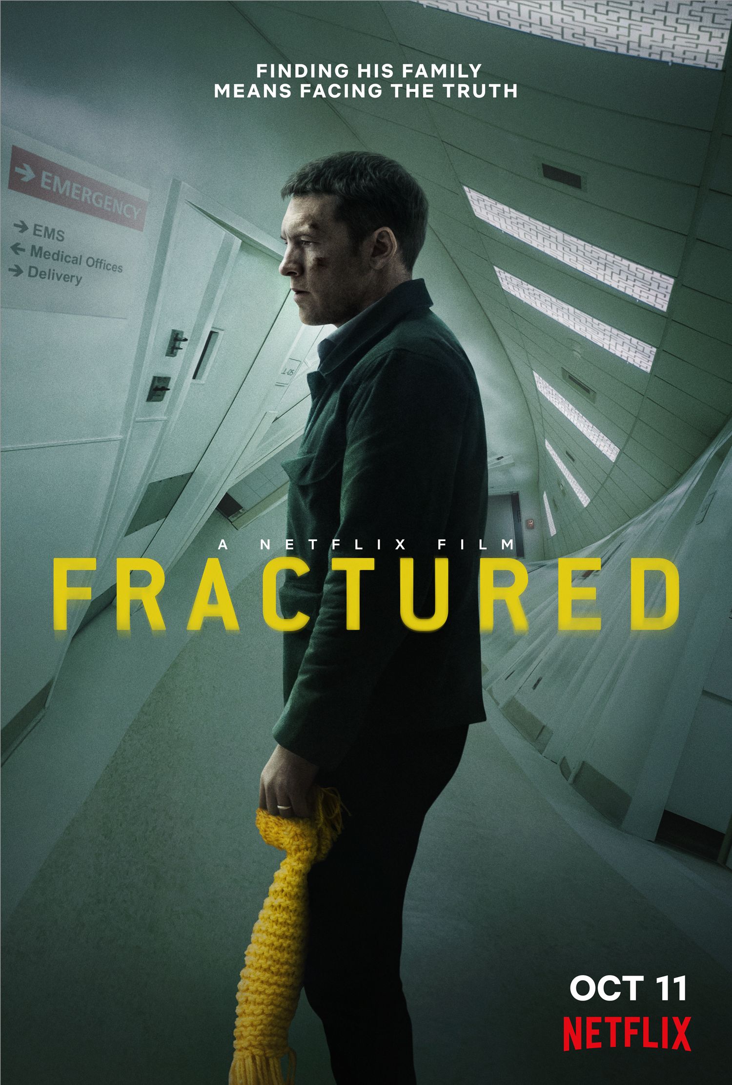 Fractured Trailer: Sam Worthington Netflix Movie Is Full ...