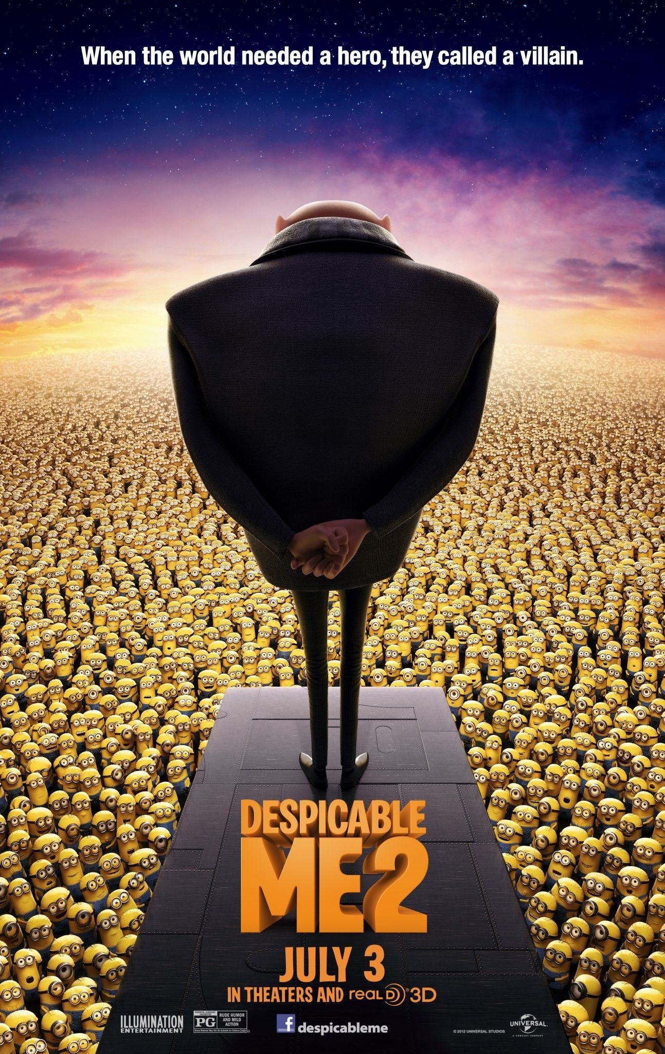 Despicable Me 2 Online Free Full Movie English