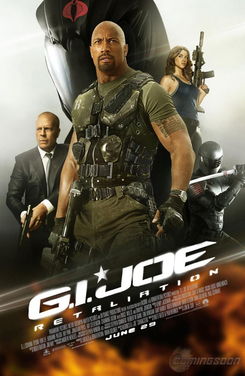 G.I. JOE 2 Sequel RETALIATION Posters