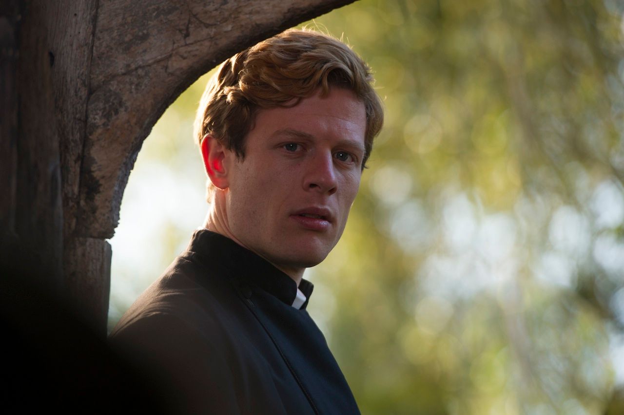 PBS Masterpiece presents a vicar detective that is speeding in 'Grantchester'