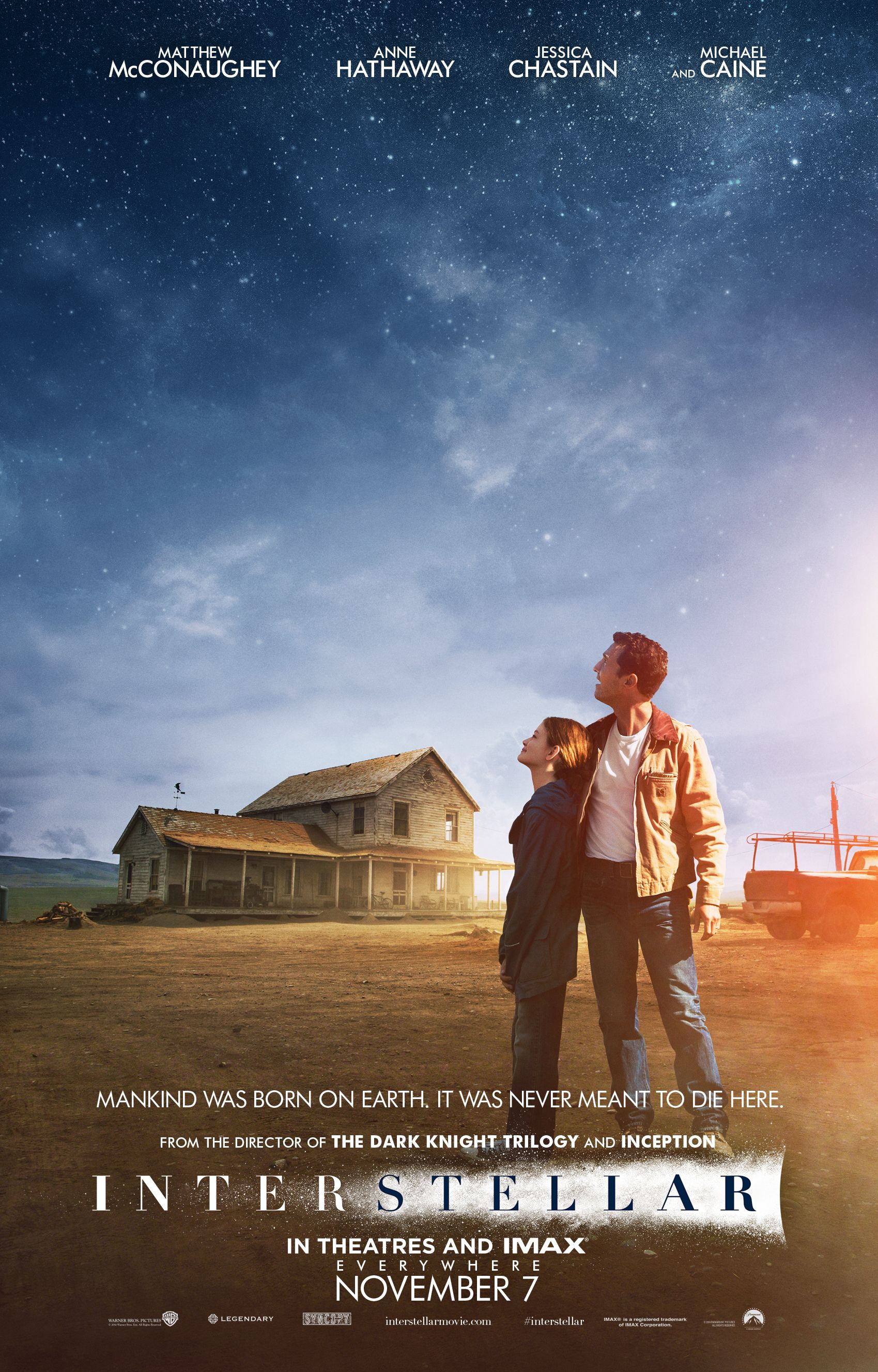 Interstellar Poster: Matthew McConaughey Looks to the Stars | Collider