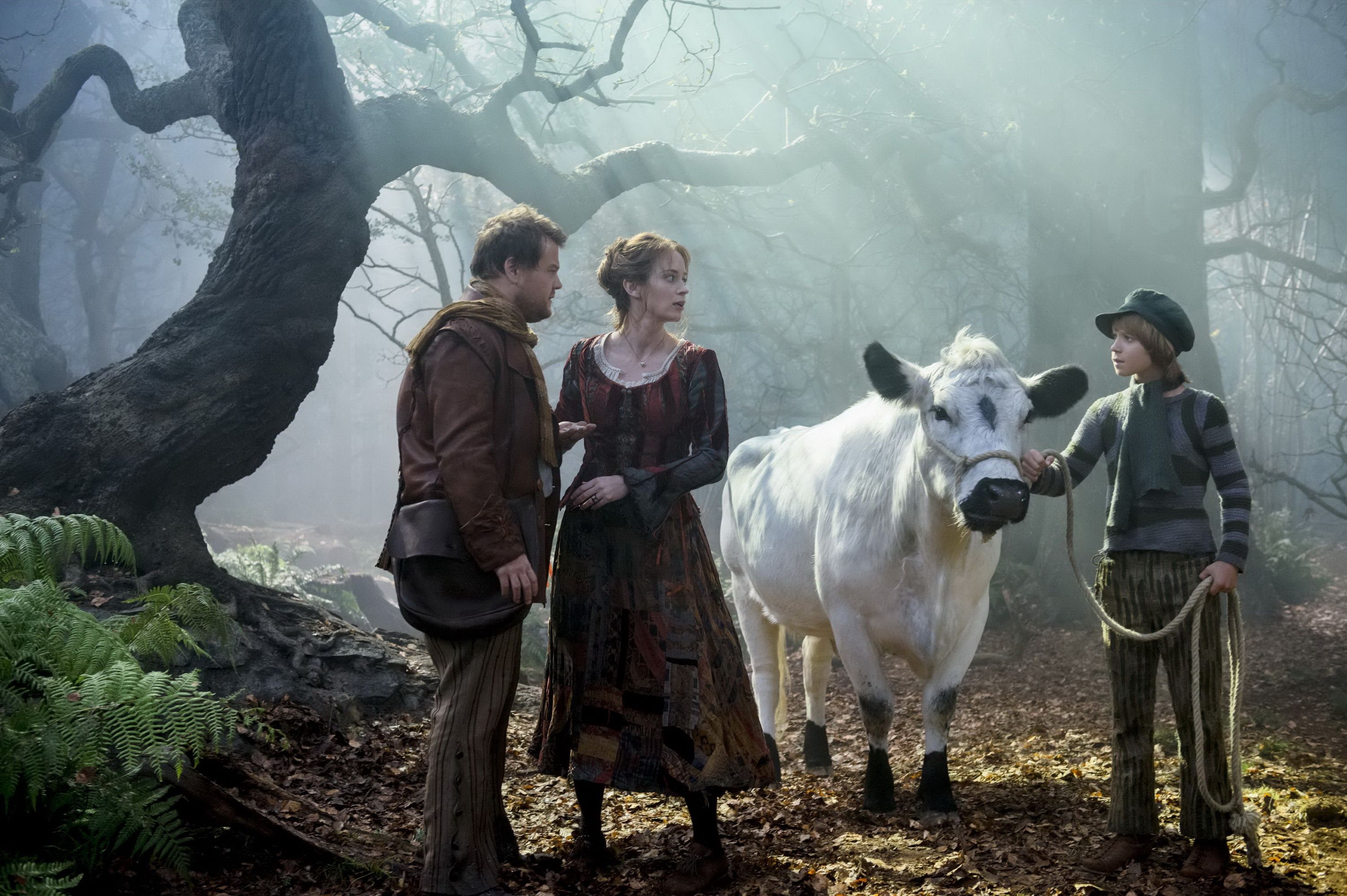 Image result for into the woods movie jack and milky white