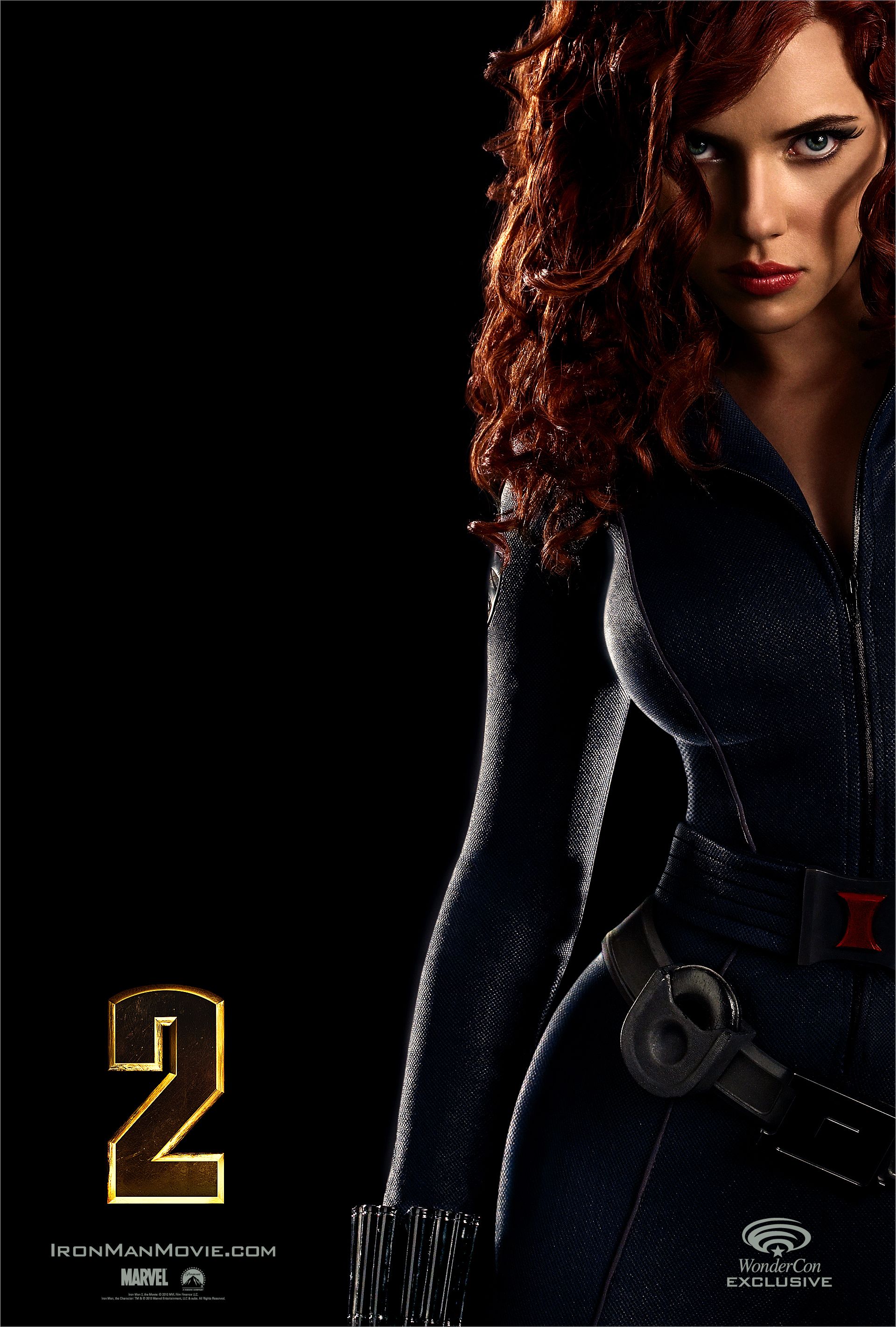 3 New Iron Man 2 Images Plus The Wonder Con Mini Poster Of Scarlett 