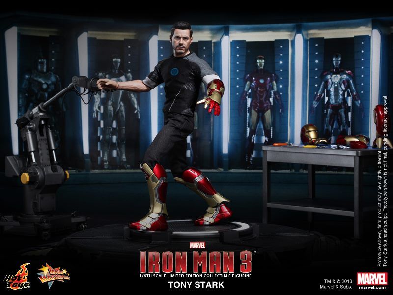 figurine iron man 3 hot toys