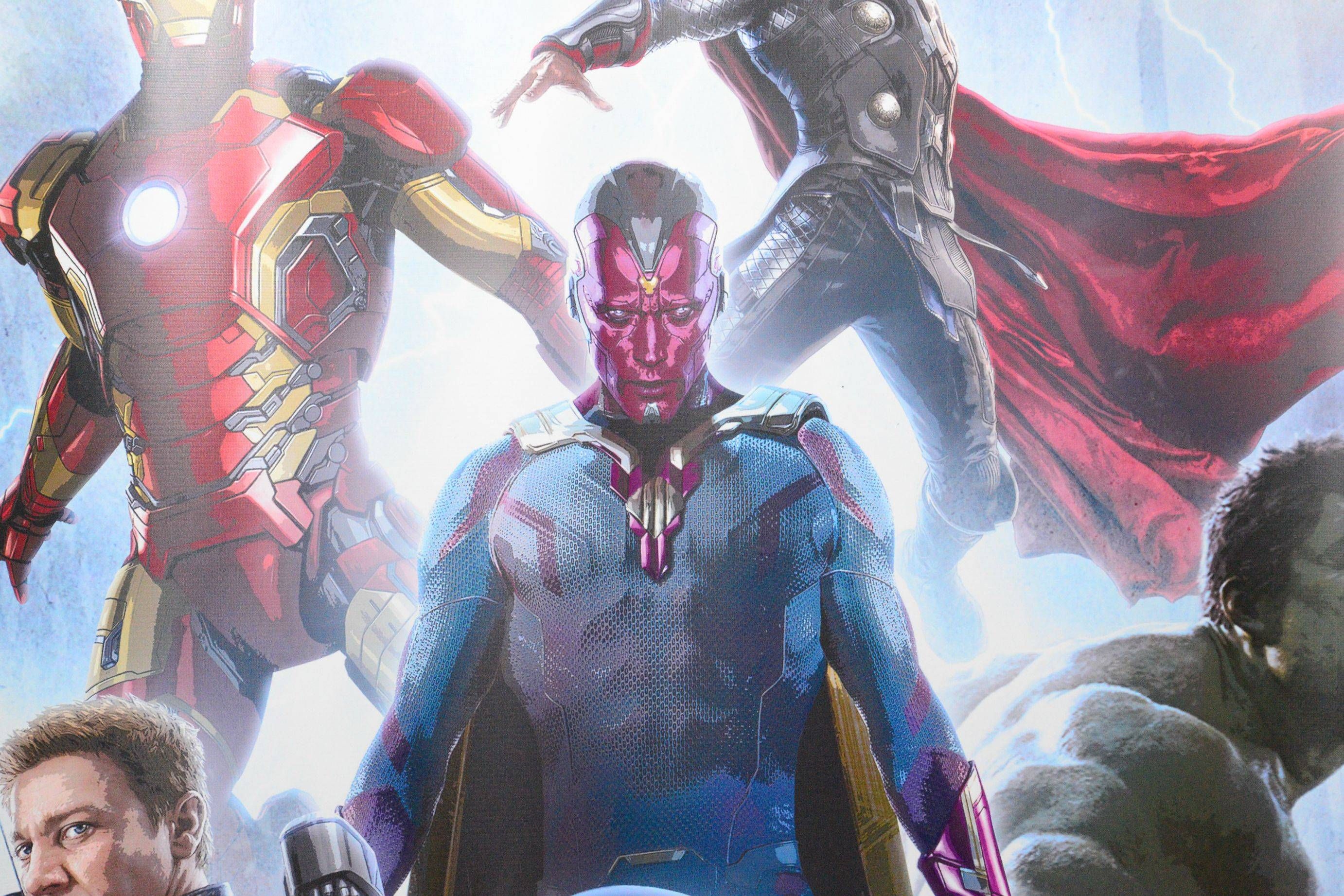 New Avengers: Age of Ultron Artwork Featuring The Vision | Collider