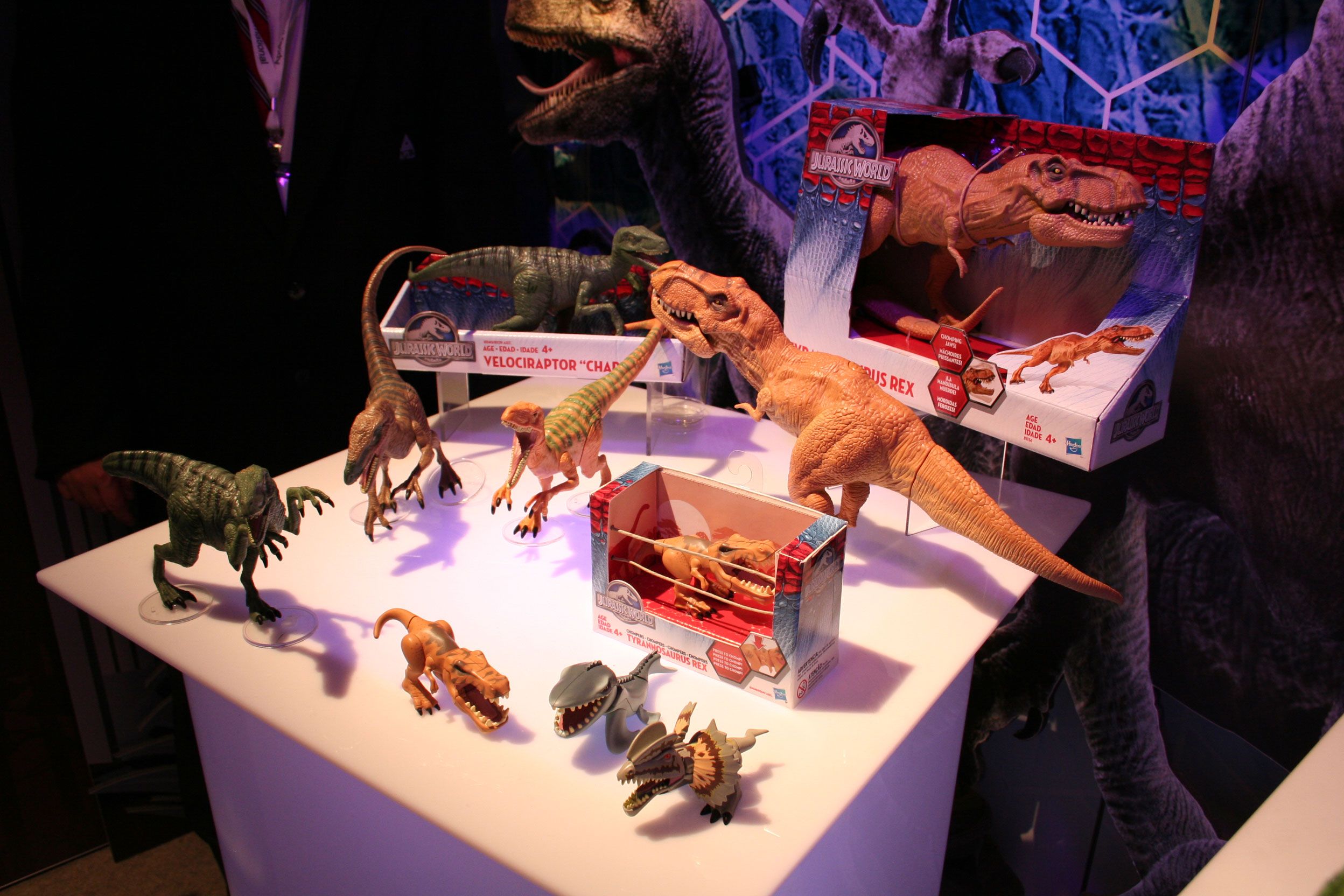 Jurassic World Toy Images from Hasbro at Toy Fair 2015