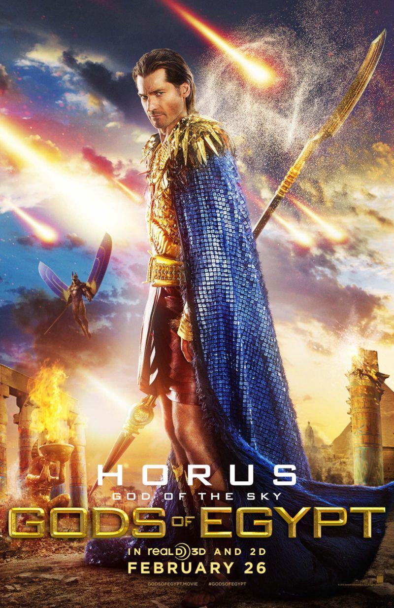 Gods Of Egypt Posters Feature Gerard Butler And Elodie Yung