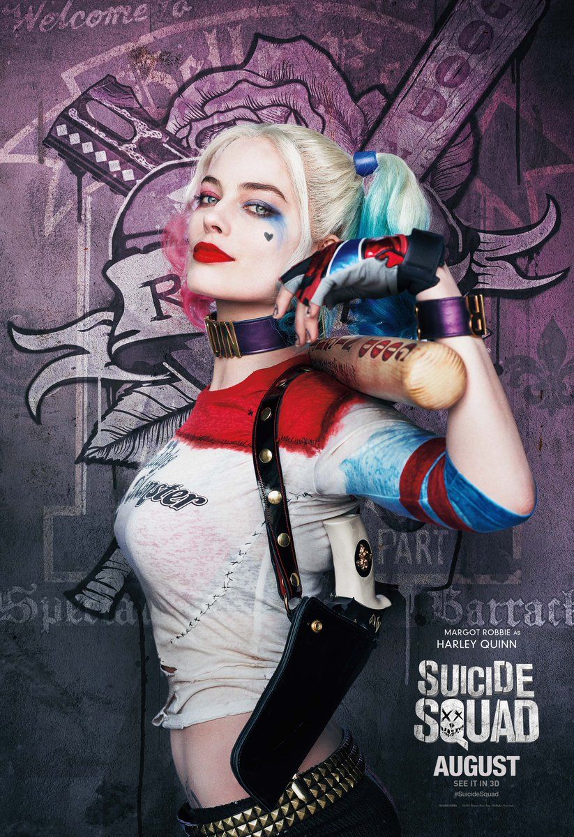 Suicide Squad Character Posters Bring in the Bad Guys