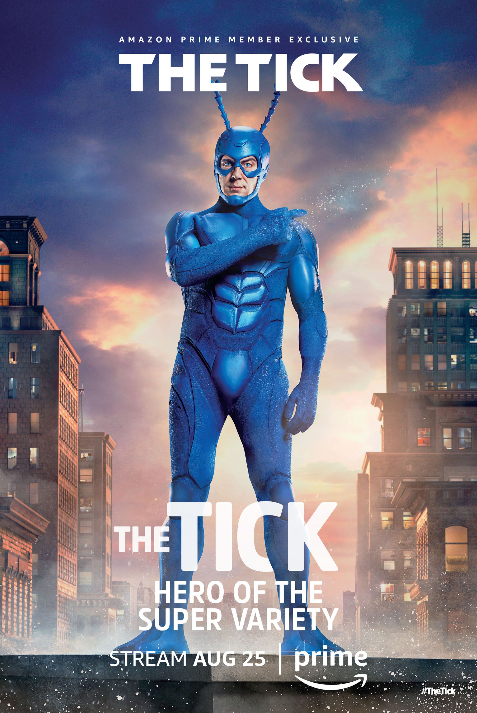 The Tick: Peter Serafinowicz, Jackie Earle Haley, Griffin Newman