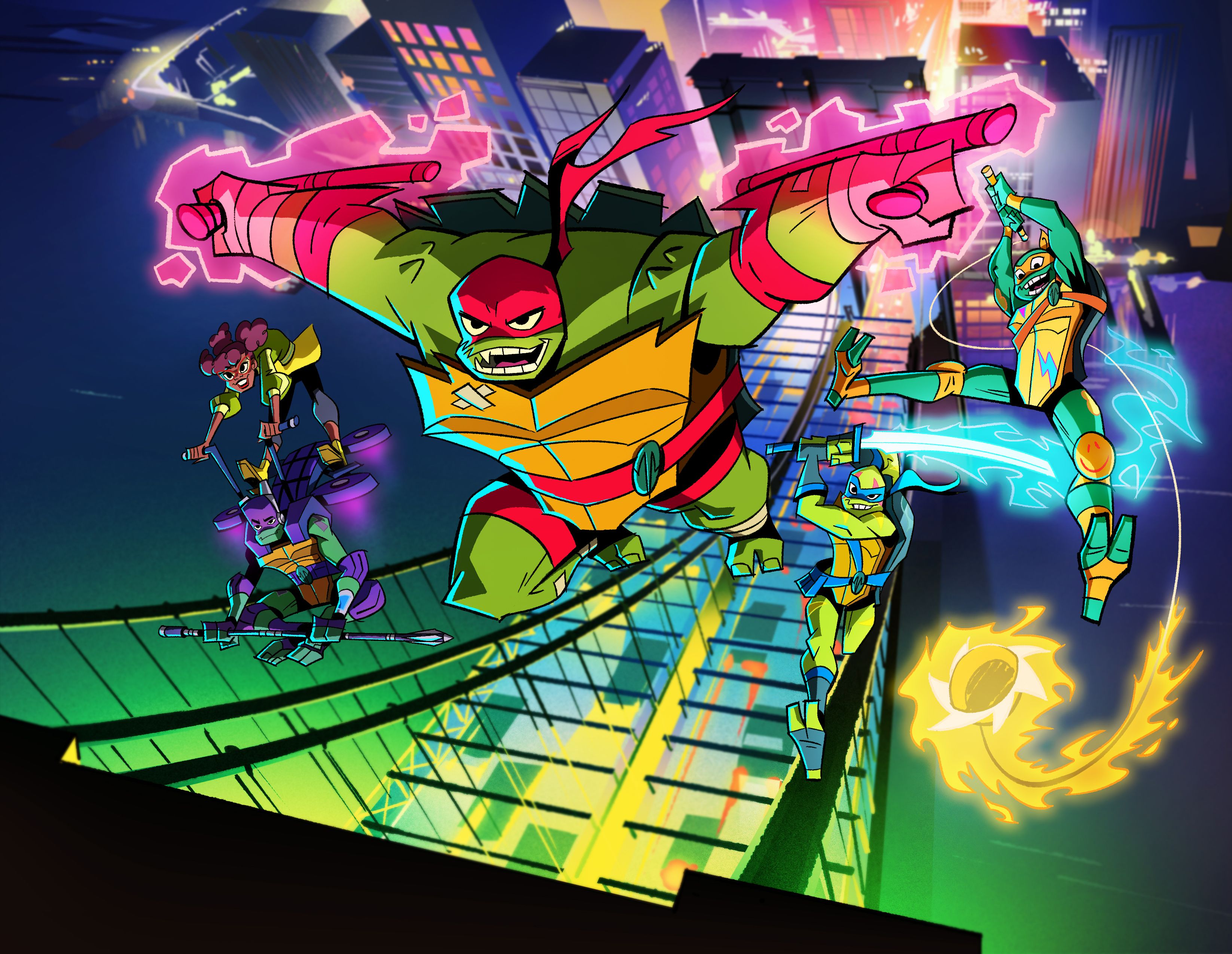 Rise of the Teenage Mutant Ninja Turtles Artwork Revealed ...