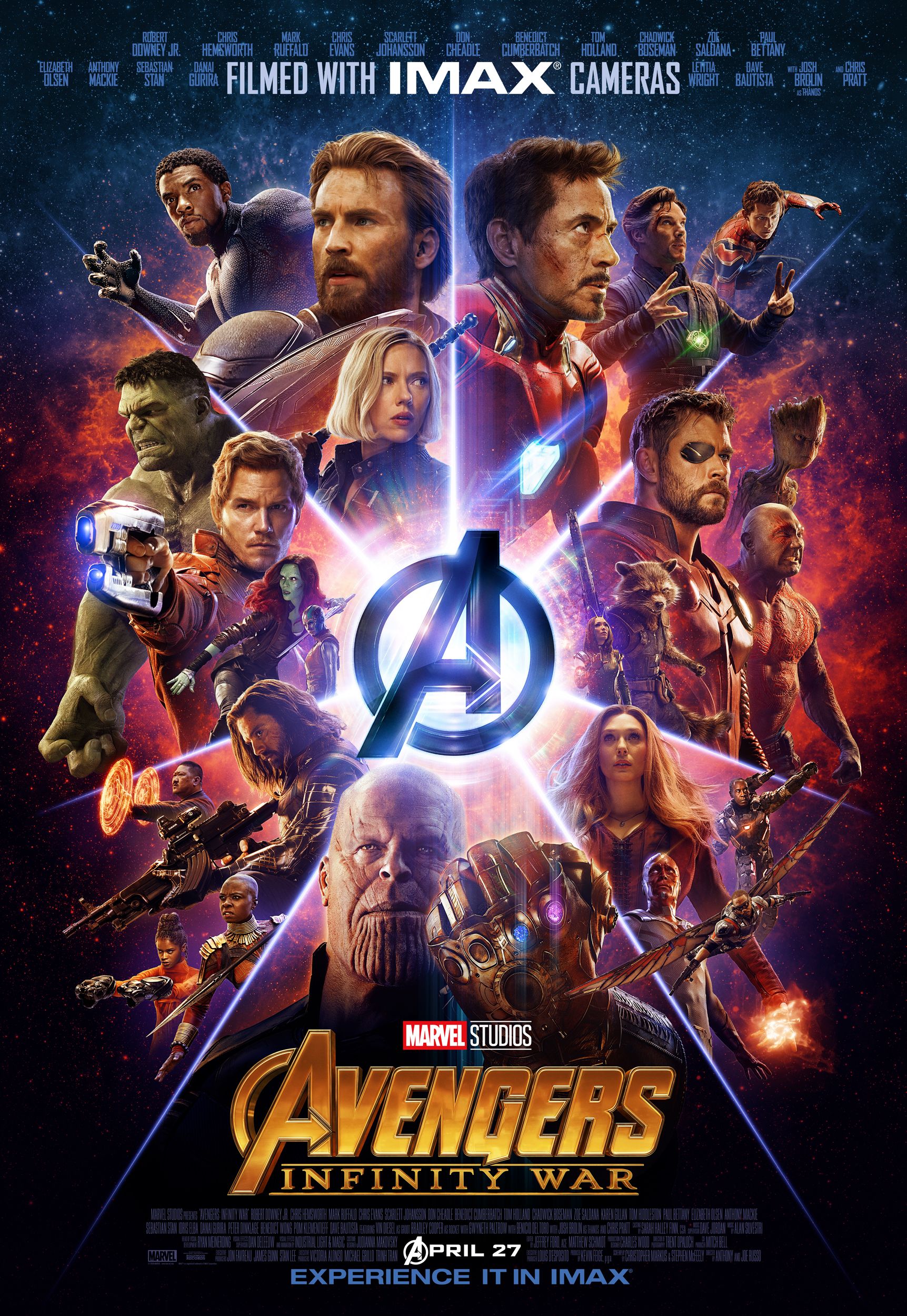 Infinity War IMAX Poster Hides Easter Eggs, No Hawkeye, Ant-Man | Collider