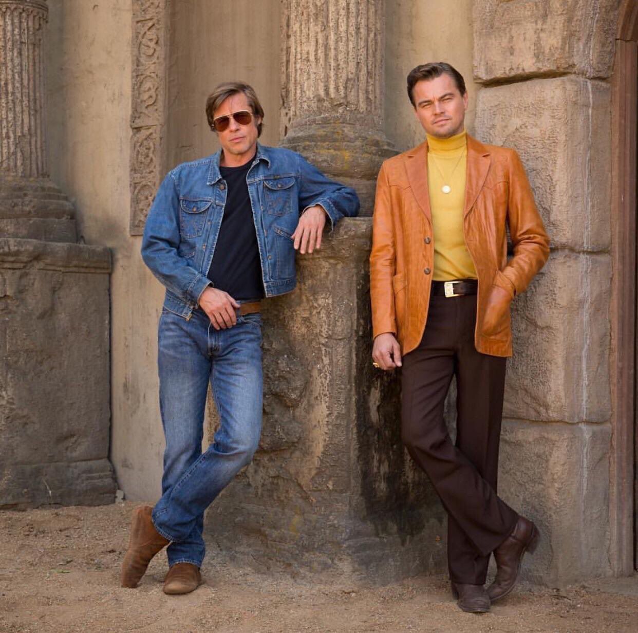 Leonardo DiCaprio and Brad Pitt Go Back to the 60s in Once Upon a Time in Hollywood ...1242 x 1232