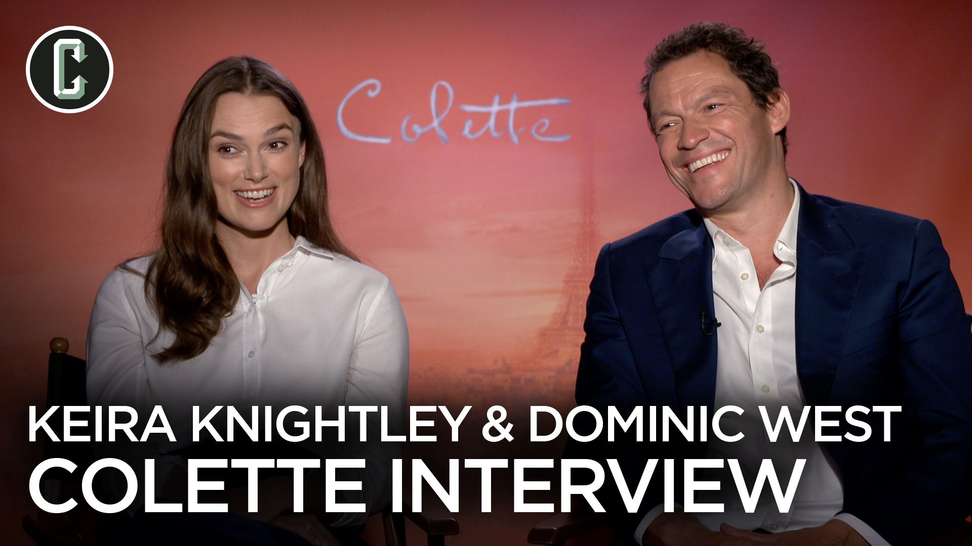 Keira Knightley and Dominic West on the 1920 x 1080