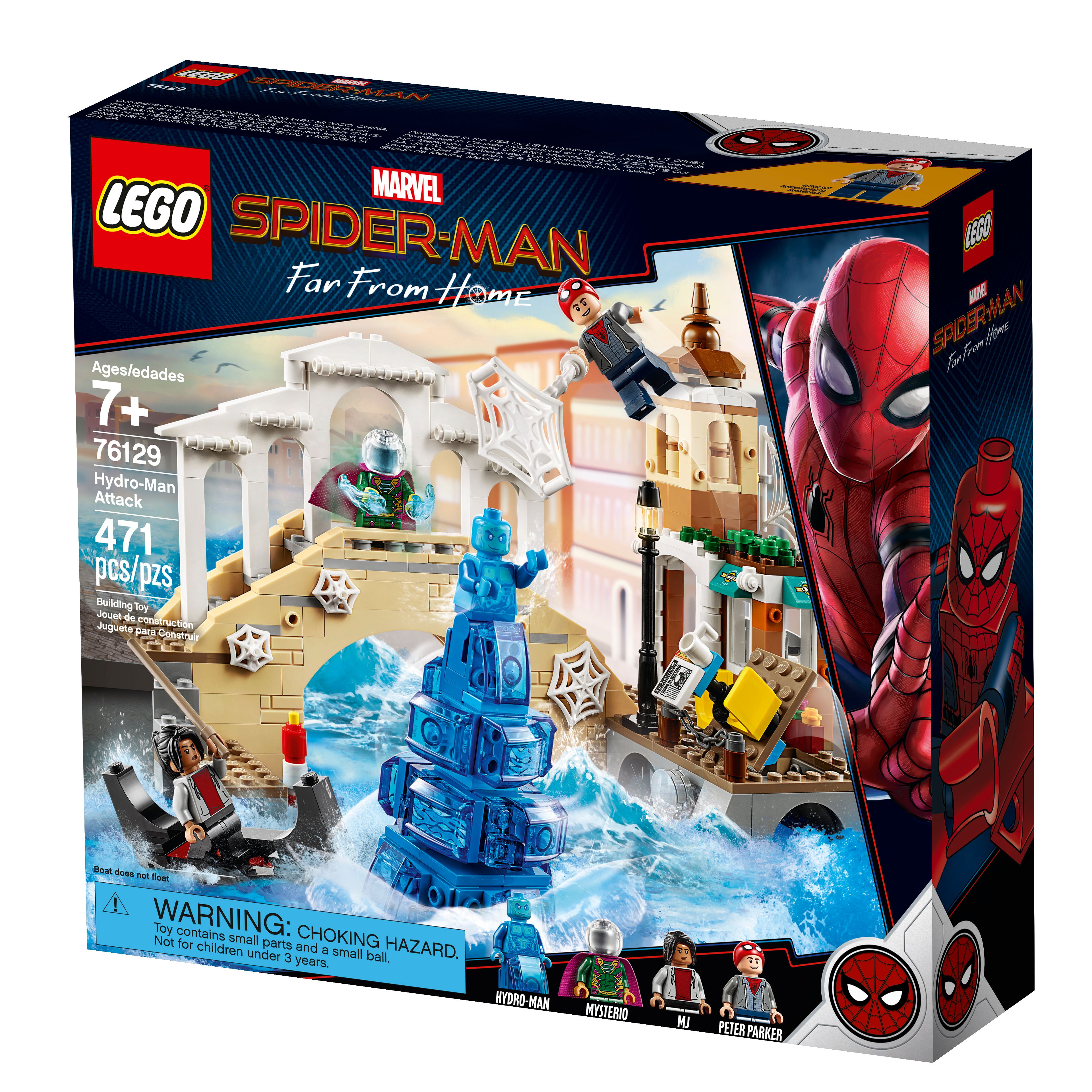 lego spiderman poster