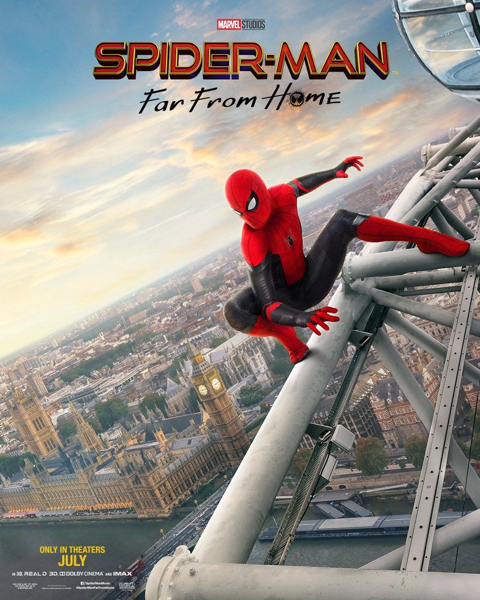 Spider-Man Far From Home: New Posters Go on a European Vacation ...