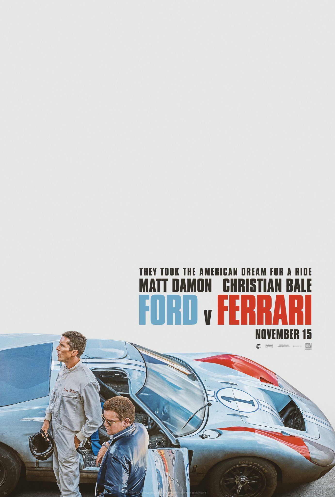 Ford V Ferrari Poster – Lukisan