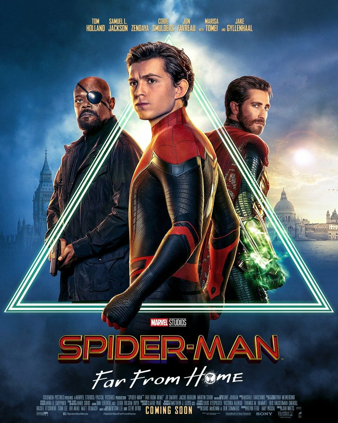 Spider-Man: Far From Home Posters Look off into the Distance ...