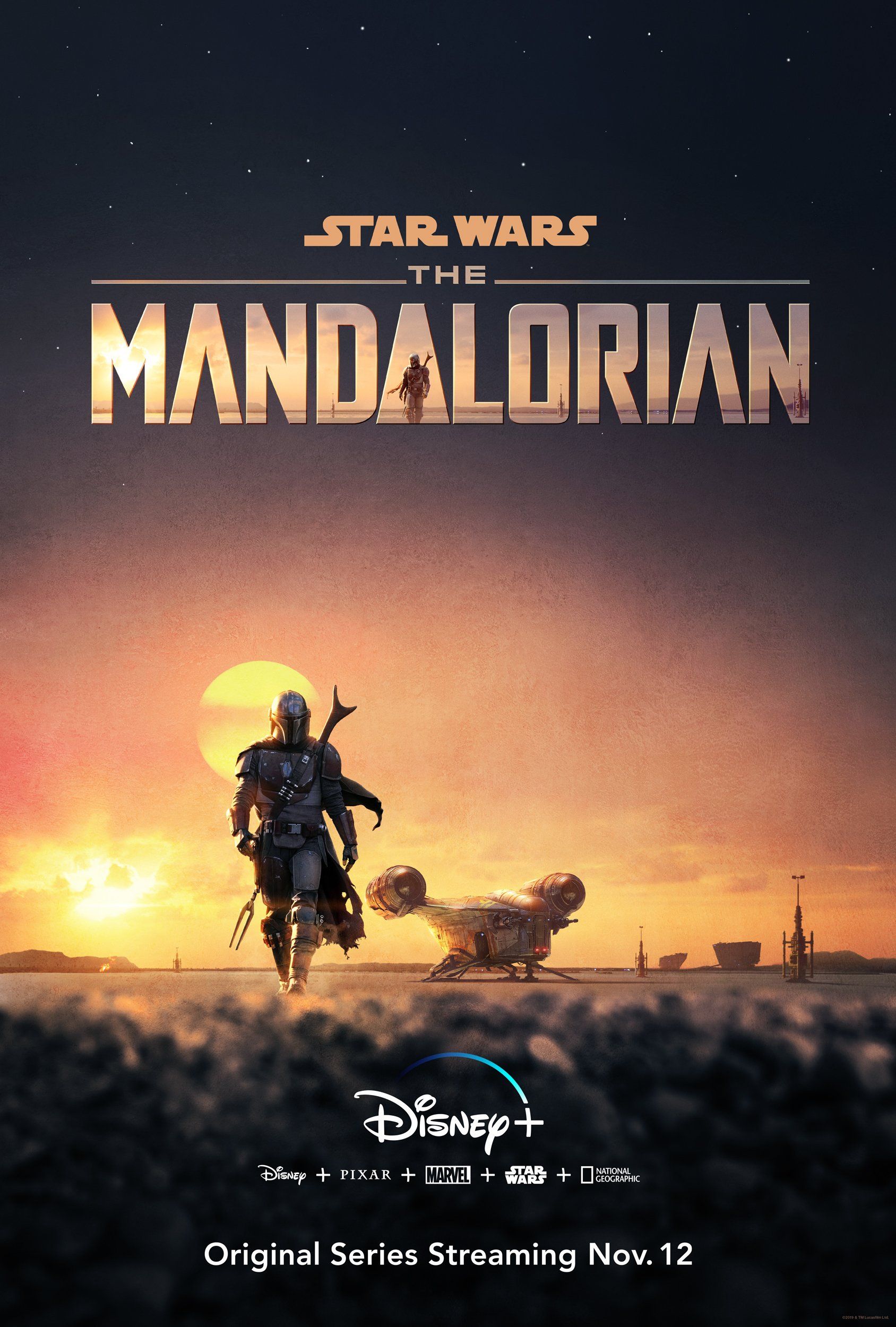 Image result for poster the mandalorian