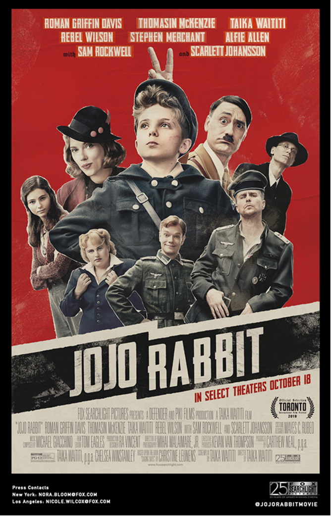 Image result for jojo rabbit poster