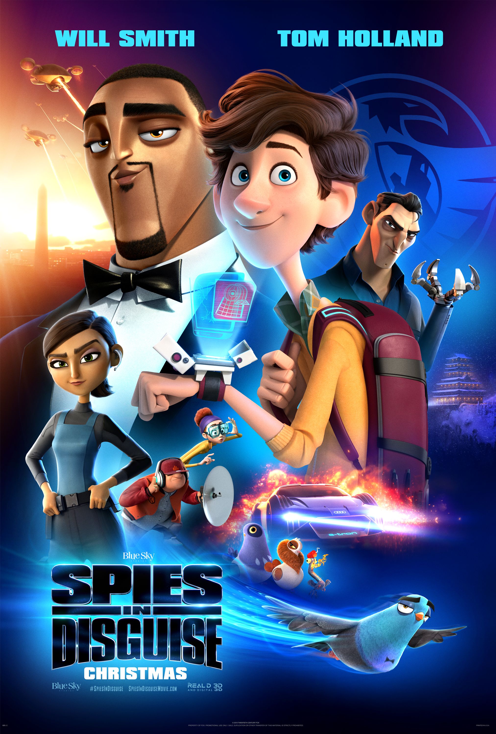 Spies in Disguise: New Trailer Reveals Will Smith & Tom Holland's Movie | Collider