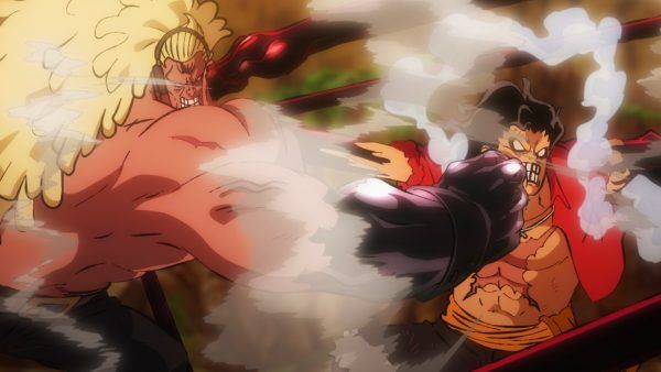 One Piece Stampede: Luffy Goes After Buggy and Gold Roger ...