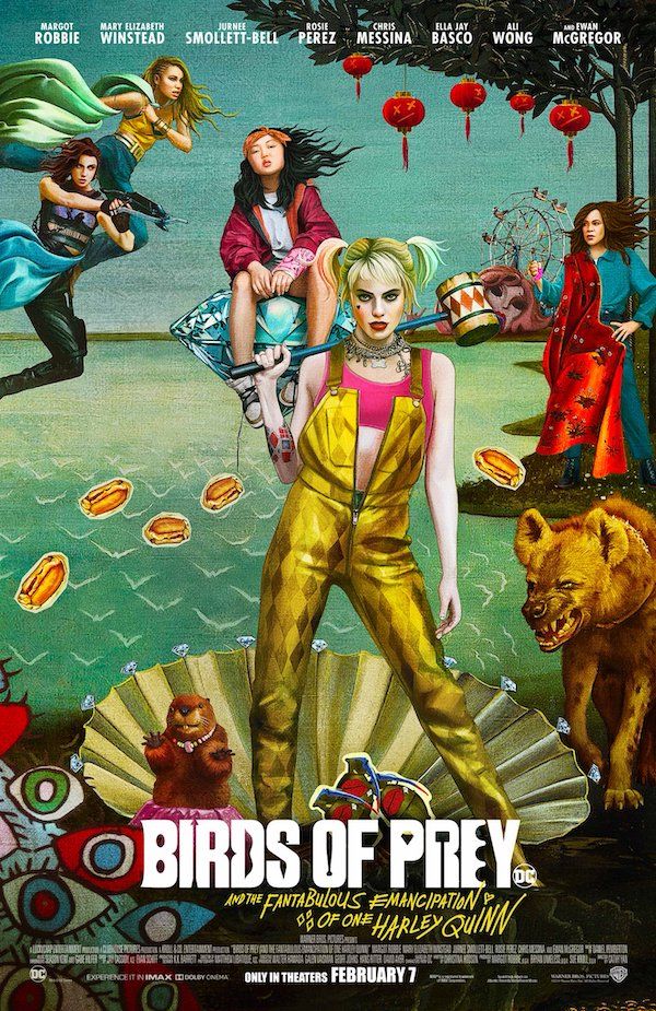 New Birds of Prey Poster with Margot Robbie Turns Mayhem Into Fine ...