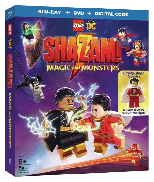 LEGO DC Shazam! Magic and Monsters Digital, Blu-ray Release Date ...