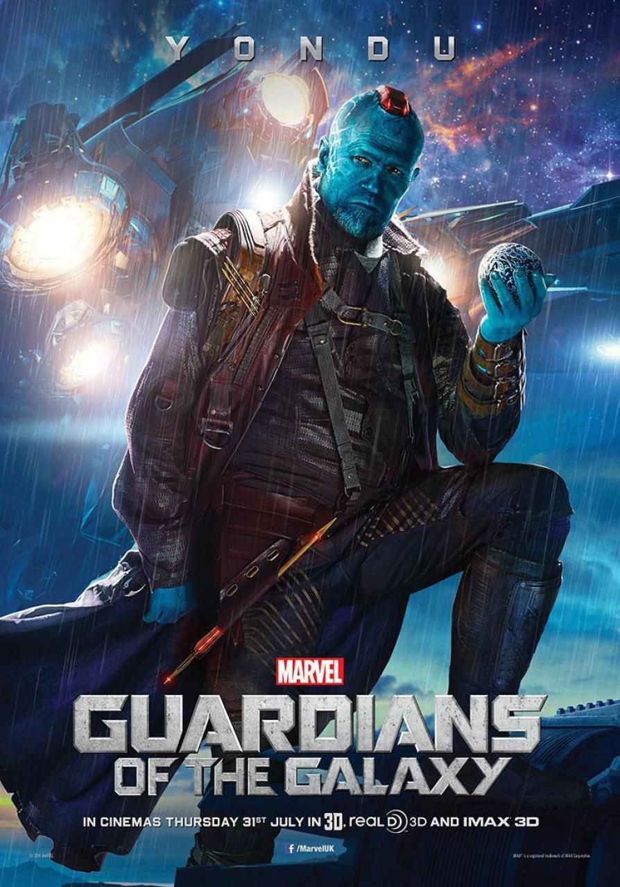 Guardians of the Galaxy Character Posters Feature Secondary Characters ...